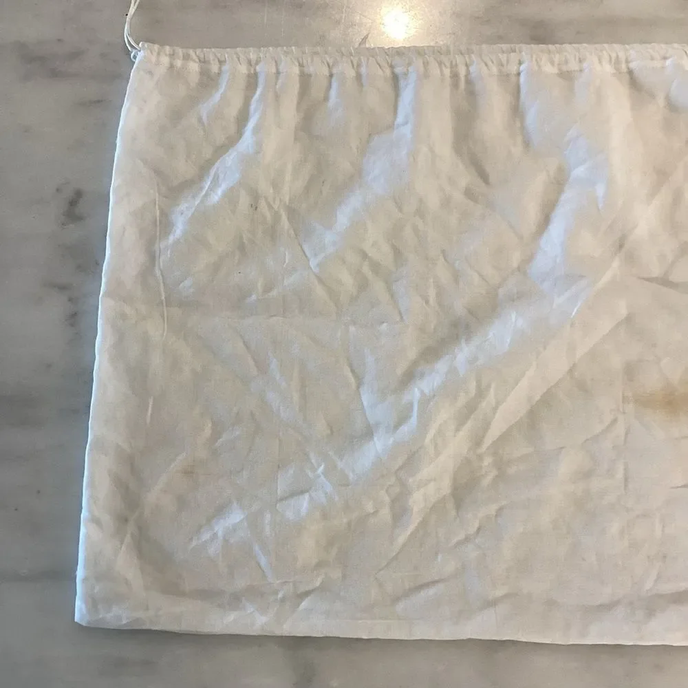 Kate Spade White and Green XL Dust Bag